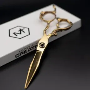 Matakki The Beast Gold Titanium Scissor 7 inch